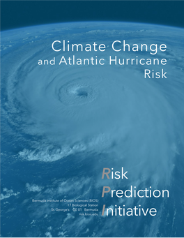 Climate Change & Hurricane Risk