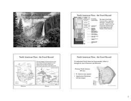 Evolution of North American Vegetation and Flora