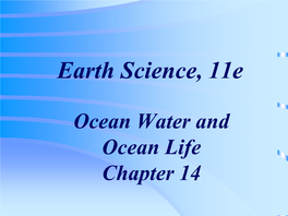 Ocean Temperature