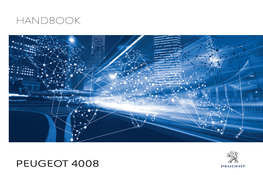 Peugeot 4008 Vehicle Handbook