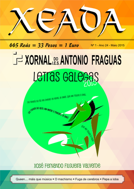 Letras Galegas 2015 Trouxo O Sino