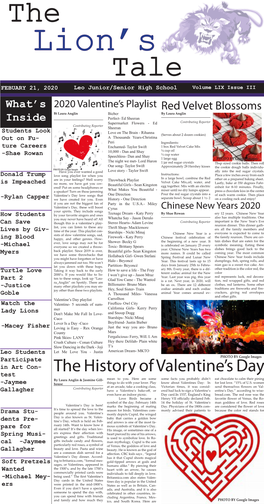 The History of Valentine's