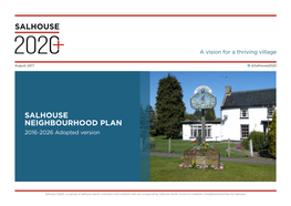 SALHOUSE NEIGHBOURHOOD PLAN 2016-2026 Adopted Version