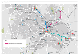 Sprint Network Plan Wolverhampton a Park and Zoo 3 Science Park 5 1 4 Royal Air Force 6 4 a Museum A