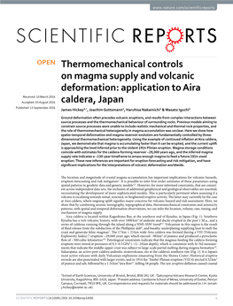 Thermomechanical Controls on Magma Supply And