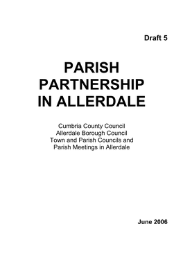 Parish Partnership in Allerdale