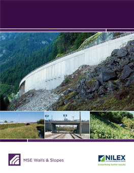 Nilex MSE Walls and Slopes Brochure