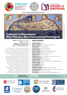Cultures in Movement: New Visions, New Conceptual Paradigms Ecumene (Engr