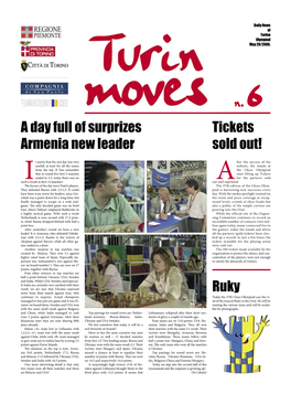A Day Full of Surprizes Armenia New Leader Ruky Tickets Sold Out!
