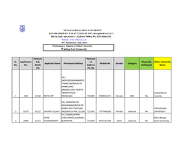 PGZO NON-NSOU GENERAL PAID STUDENTS.Xlsx