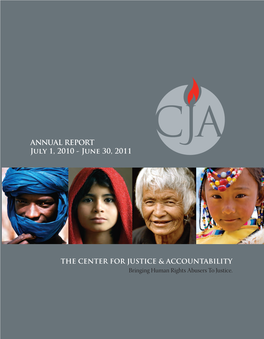 Cja Annual Report