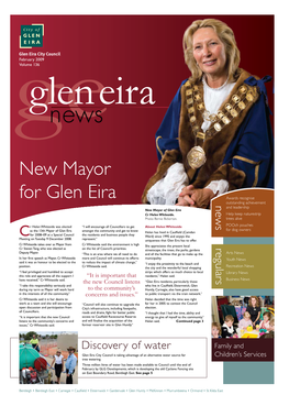 New Mayor for Glen Eira Awards Recognise Outstanding Achievement News and Leadership New Mayor of Glen Eira Cr Helen Whiteside