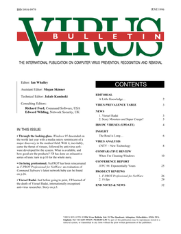 Virus Bulletin, June 1996