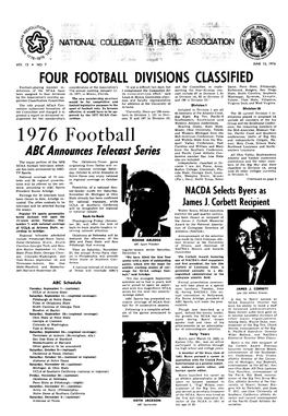 Four Football Divisions Classified