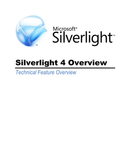 Silverlight Overview