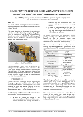 Euclid ADPM Paper ESMATS