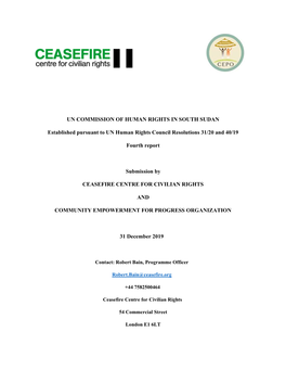 Read Ceasefire's Submission in Full