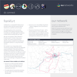 Frankfurt Our Network