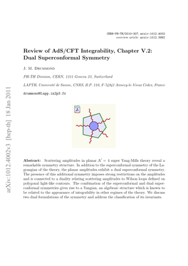 Dual Superconformal Symmetry