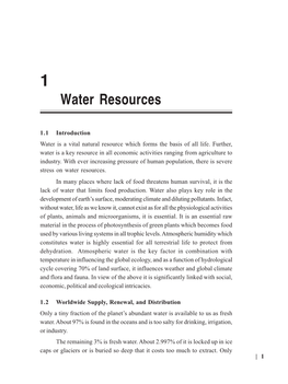 Water Resources