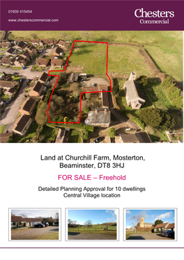 Land at Churchill Farm, Mosterton, Beaminster, DT8 3HJ