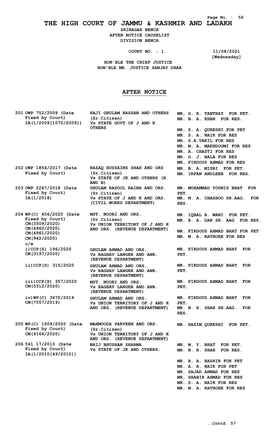 The High Court of Jammu & Kashmir and Ladakh