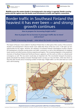 Kaakkois Suomen Rajastrategia