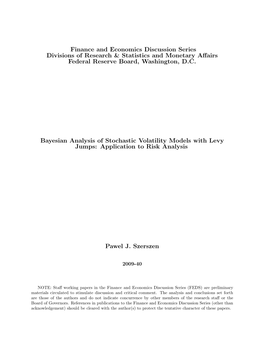 Bayesian Analysis of Stochastic Volatility Models with Levy Jumps: Application to Risk Analysis