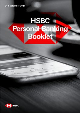 Personal Banking Booklet HSBC Personal Banking Booklet Contents