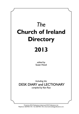 The Church of Ireland Directory 2013