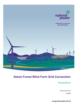 Alwen Forest Wind Farm Grid Connection