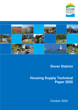 Dover District Housing Supply Technical Paper 2020