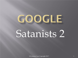 Google Satanists 2 022517.Pdf