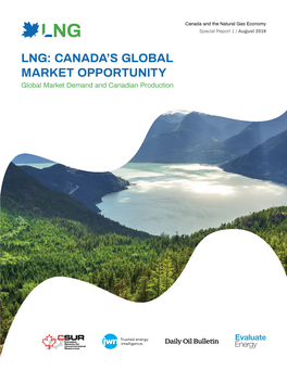 Lng: Canada's Global Market Opportunity