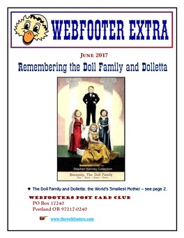 Remembering the Doll Family and Dolletta