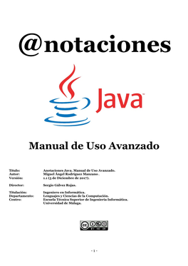 Anotaciones Java