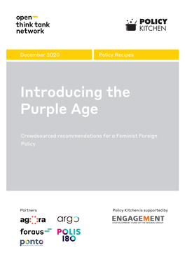 Introducing the Purple Age