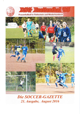 Die SOCCER-GAZETTE 21