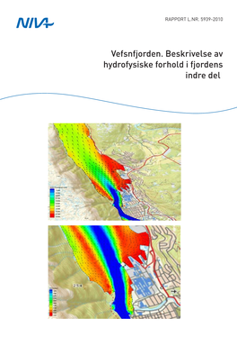 Vefsnfjorden. Beskrivelse Av Hydrofysiske Forhold I Fjordens Indre Del