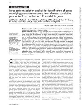 Large Scale Association Analysis For