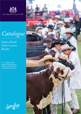 2019 Trade Hoof & Carcase Results Catalogue