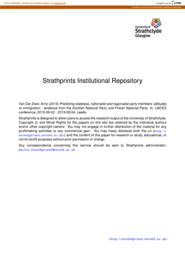 Strathprints Institutional Repository