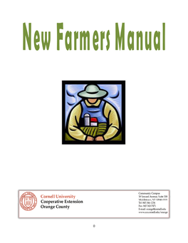 New Farmers Manual