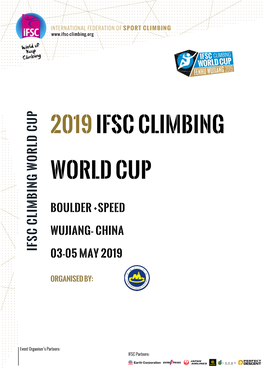 2019Ifsc Climbing World