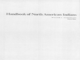 Handbook of North American Indians