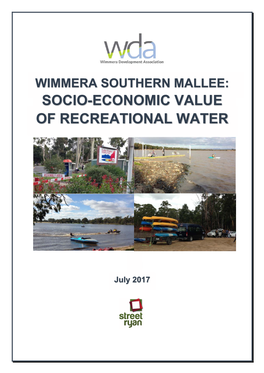 Socio-Economic Value of Recreational Water