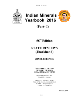 Indian Minerals Yearbook 2016