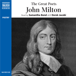 John Milton Read by Samantha Bond and Derek Jacobi POETRY