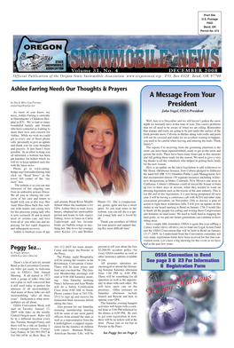 Oregon Snowmobile News December 2008