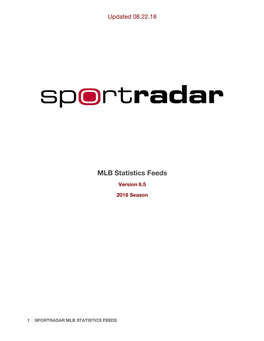 MLB Statistics Feeds